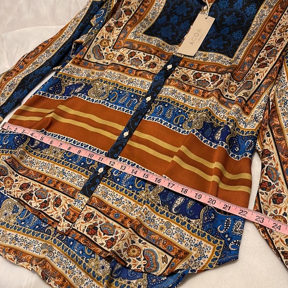 ACOA PRINT LONG SLEEVE | Vici Collection - Picture 4 of 6